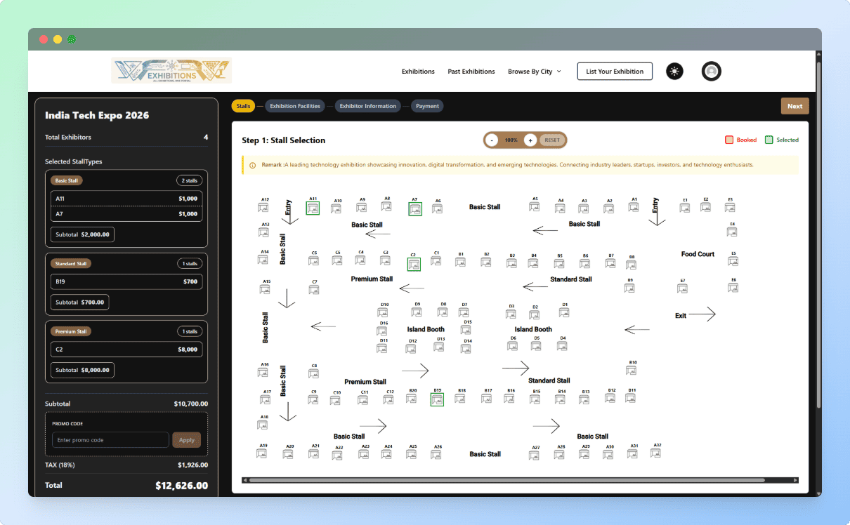 Stall Layout